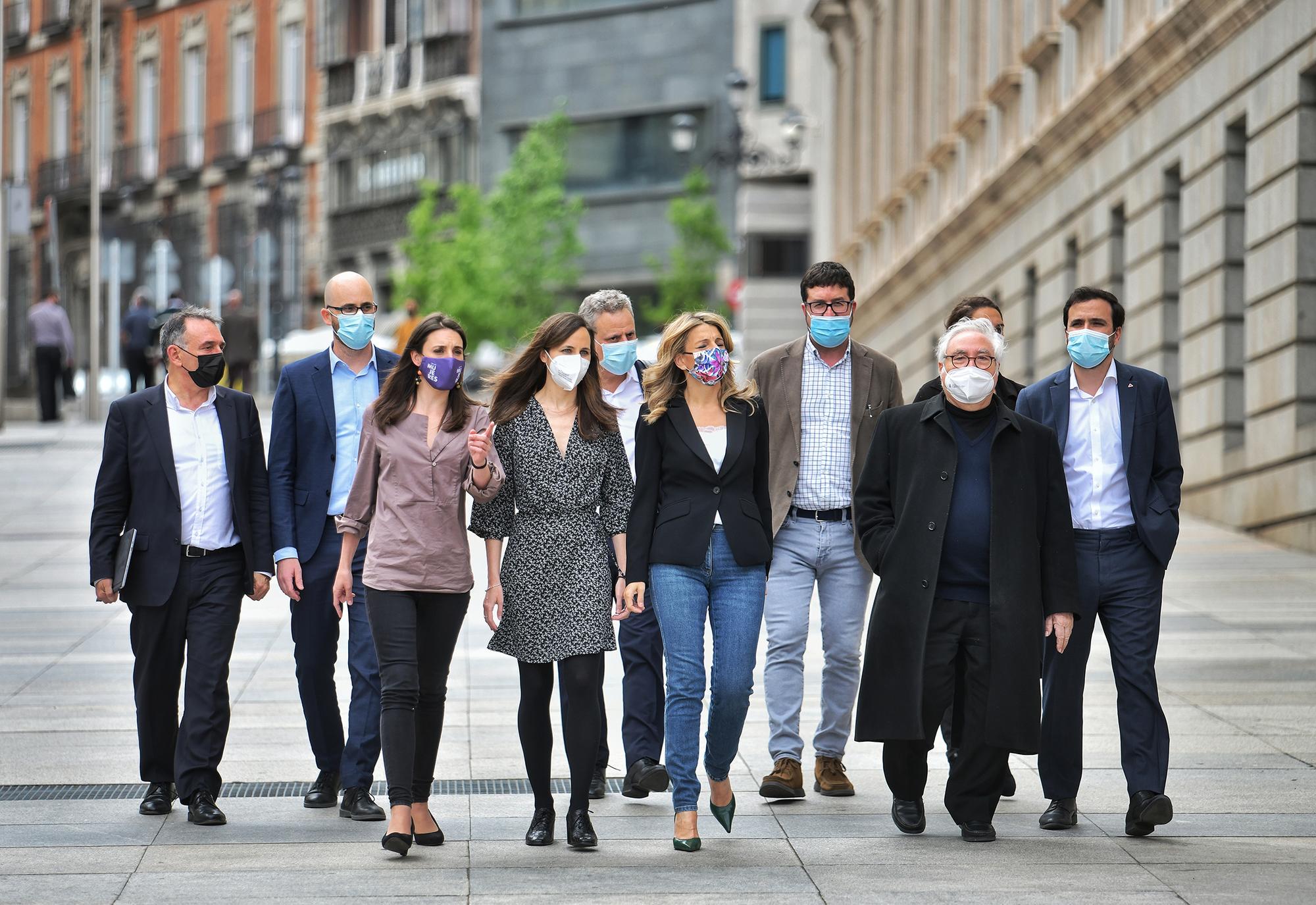 Unidas Podemos congreso sin Pablo